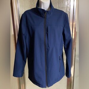 Men's Swisstech Navy Fleece Lined Jacket size Small 34-36 Excellent condition